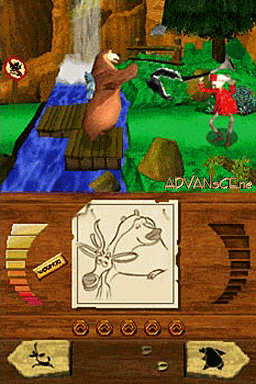 Open Season screenshot 3 for Nintendo DS